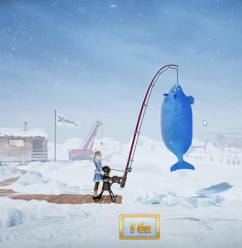 Fish Bonus in Ice Fishing